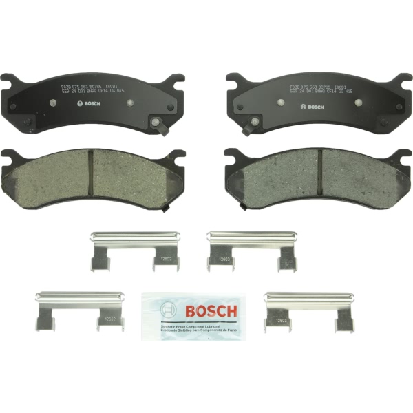 Bosch QuietCast™ Premium Ceramic Rear Disc Brake Pads BC785