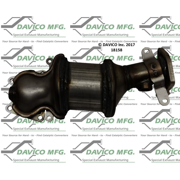 Davico Exhaust Manifold with Integrated Catalytic Converter 18158