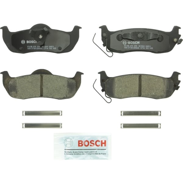 Bosch QuietCast™ Premium Ceramic Rear Disc Brake Pads BC1041