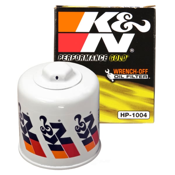 K&N Performance Gold™ Wrench-Off Oil Filter HP-1004