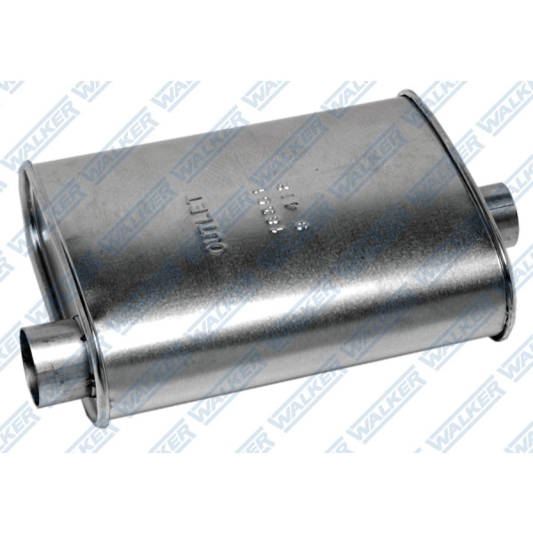 Walker Soundfx Steel Oval Aluminized Exhaust Muffler 17188