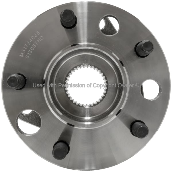 Quality-Built WHEEL BEARING AND HUB ASSEMBLY WH513087HD