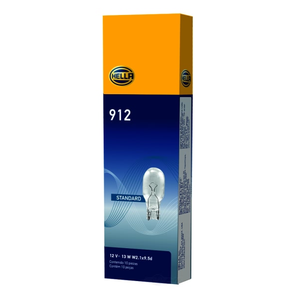 Hella 912 Standard Series Incandescent Miniature Light Bulb 912