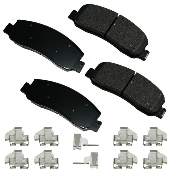 Akebono Pro-ACT™ Ultra-Premium Ceramic Front Disc Brake Pads ACT1333C