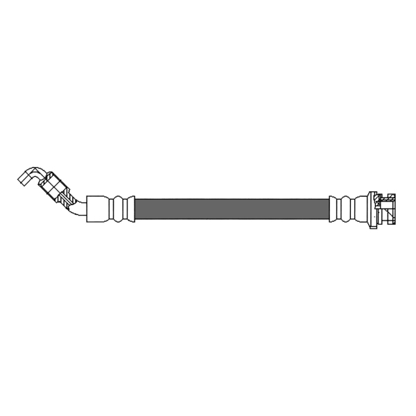 Centric Rear Driver Side Brake Hose 150.42402