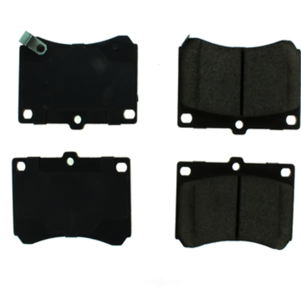 Centric Posi Quiet™ Extended Wear Semi-Metallic Front Disc Brake Pads 106.04730