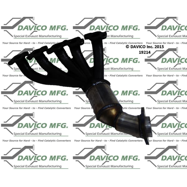 Davico Exhaust Manifold with Integrated Catalytic Converter 19214