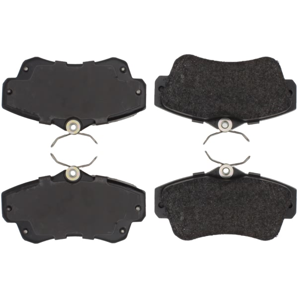 Centric Posi Quiet™ Extended Wear Semi-Metallic Front Disc Brake Pads 106.08411