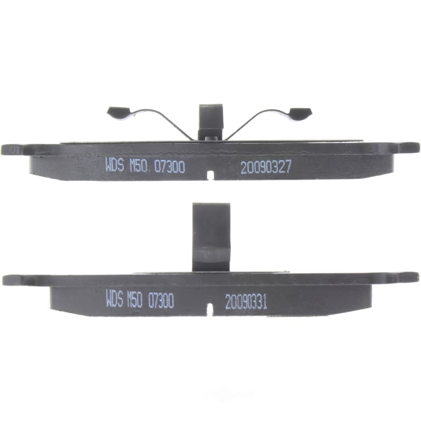 Centric Posi Quiet™ Semi-Metallic Front Disc Brake Pads 104.07300