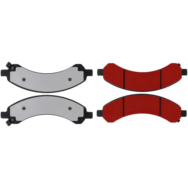 Centric Posi Quiet Pro™ Semi-Metallic Rear Disc Brake Pads 500.09890