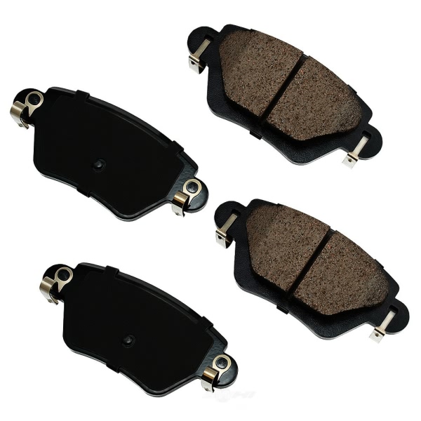 Akebono EURO™ Ultra-Premium Ceramic Rear Disc Brake Pads EUR911