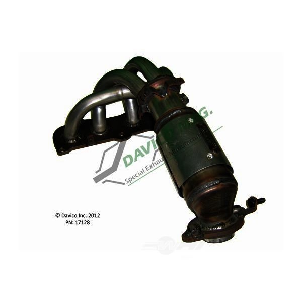 Davico Exhaust Manifold with Integrated Catalytic Converter 17128