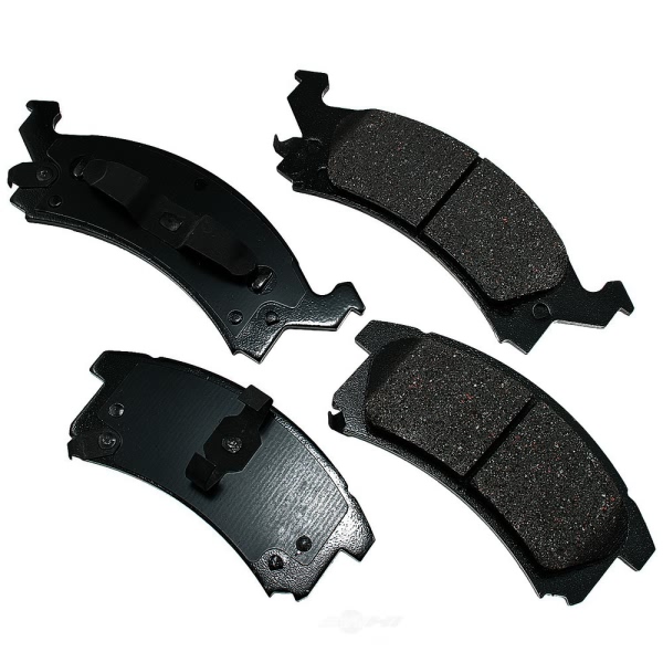 Akebono Pro-ACT™ Ultra-Premium Ceramic Front Disc Brake Pads ACT673