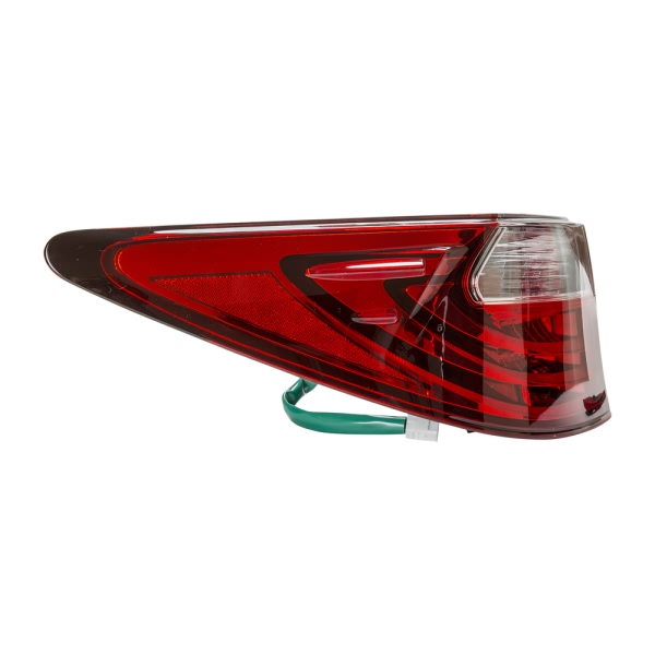TYC Driver Side Outer Replacement Tail Light 11-6546-00