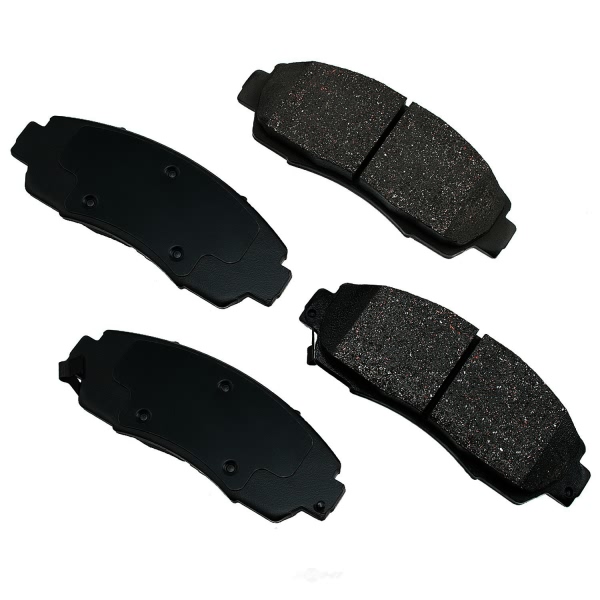 Akebono Proact Ultra Premium™ Ceramic Disc Brake Pad Kit ACT1089
