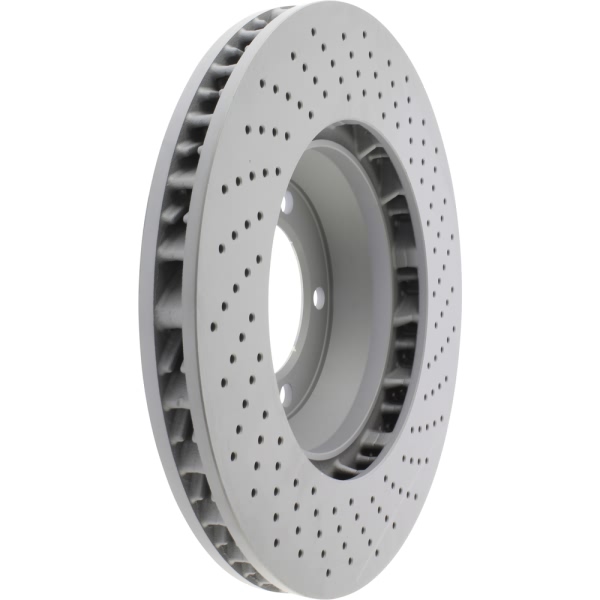 Centric SportStop Drilled 1-Piece Front Driver Side Brake Rotor 128.37042