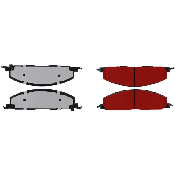 Centric Posi Quiet Pro™ Semi-Metallic Rear Disc Brake Pads 500.14000
