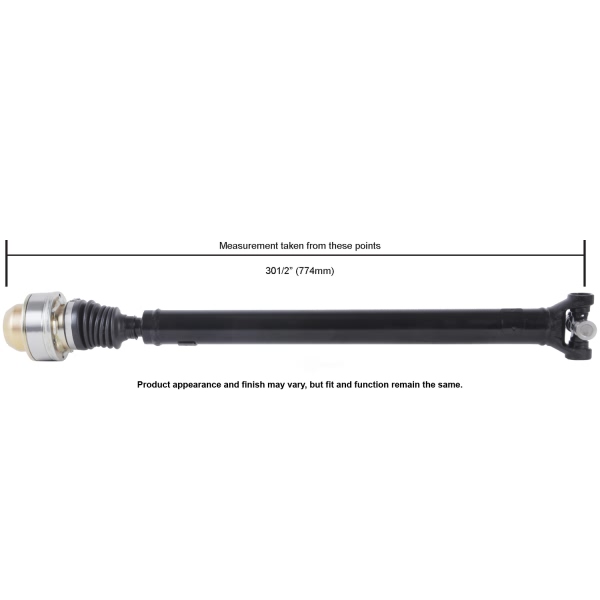 Cardone Reman Remanufactured Driveshaft/ Prop Shaft 65-9463