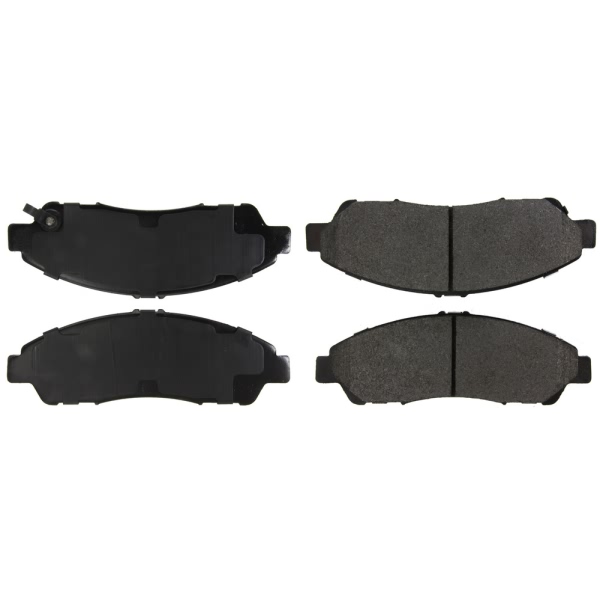 Centric Posi Quiet™ Extended Wear Semi-Metallic Front Disc Brake Pads 106.13780