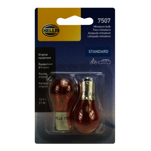 Hella 7507Tb Standard Series Incandescent Miniature Light Bulb 7507TB