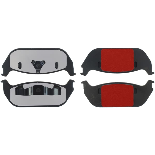 Centric Posi Quiet Pro™ Semi-Metallic Rear Disc Brake Pads 500.09520