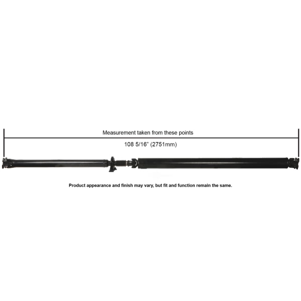 Cardone Reman Remanufactured Driveshaft/ Prop Shaft 65-7006