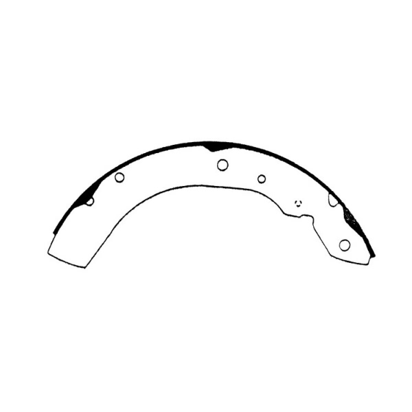 Centric Premium Rear Drum Brake Shoes 111.06290