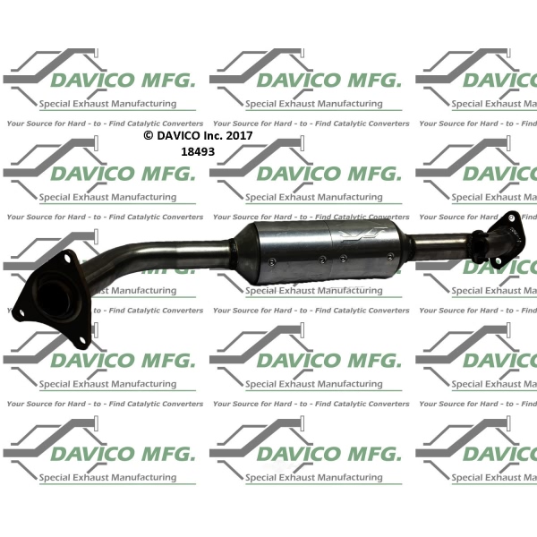 Davico Direct Fit Catalytic Converter and Pipe Assembly 18493