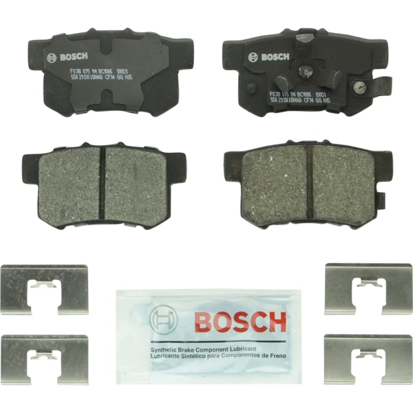 Bosch QuietCast™ Premium Ceramic Rear Disc Brake Pads BC1086