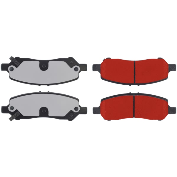 Centric Posi Quiet Pro™ Ceramic Rear Disc Brake Pads 500.16470