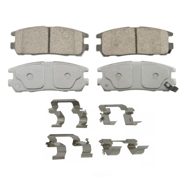 Wagner Thermoquiet Ceramic Rear Disc Brake Pads QC580