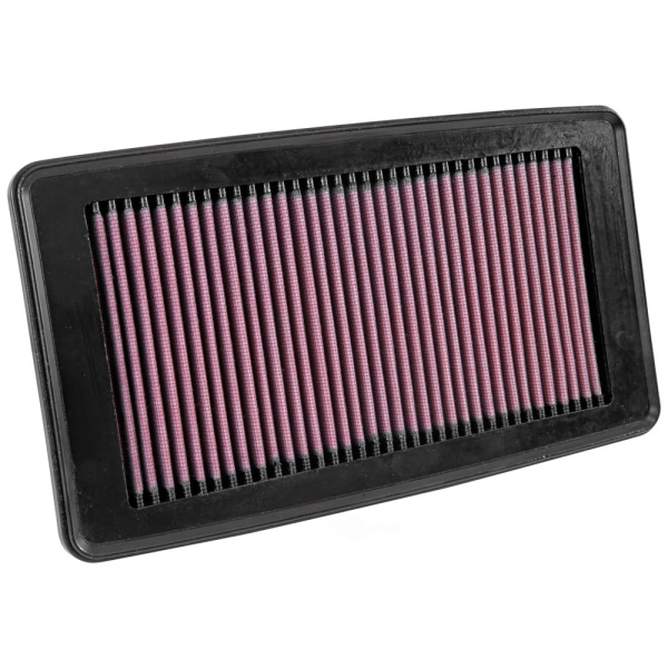 K&N 33 Series Panel Red Air Filter (11.594" L x 6.594" W x 1" H) 33-5041