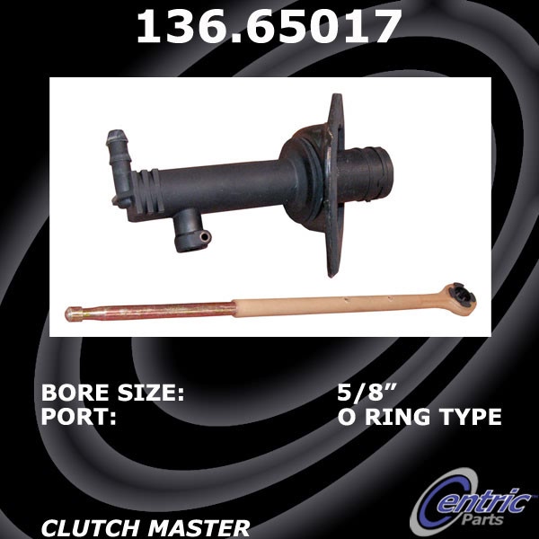Centric Premium Clutch Master Cylinder 136.65017