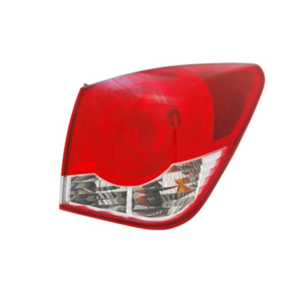 TYC Driver Side Outer Replacement Tail Light 11-6358-00