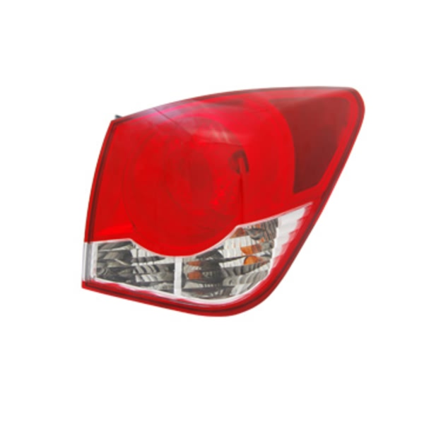 TYC Driver Side Outer Replacement Tail Light 11-6358-00