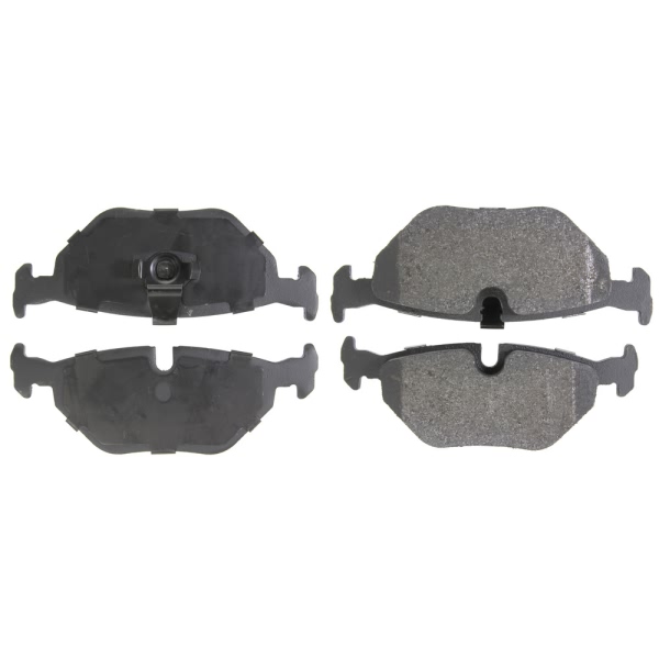 Centric Posi Quiet™ Semi-Metallic Rear Disc Brake Pads 104.06921