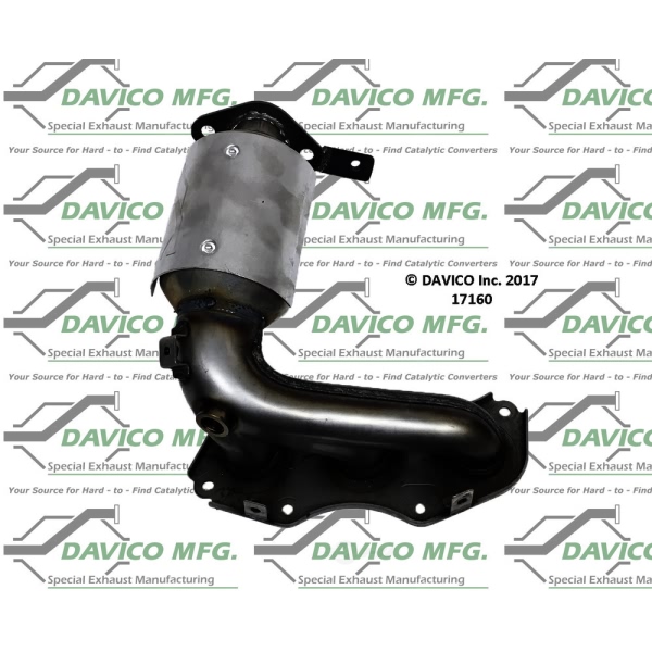 Davico Exhaust Manifold with Integrated Catalytic Converter 17160