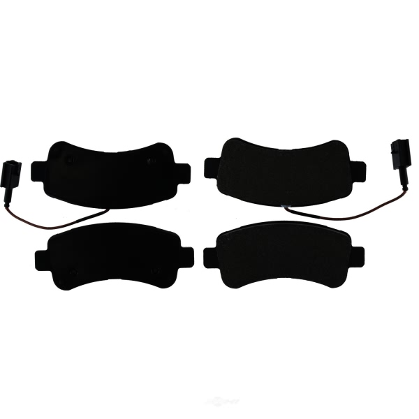 Centric Posi Quiet™ Semi-Metallic Rear Disc Brake Pads 104.17461