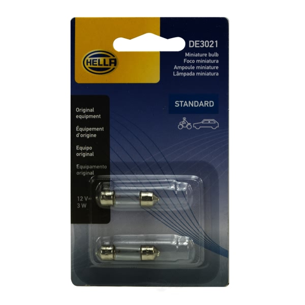 Hella De3021Tb Standard Series Incandescent Miniature Light Bulb DE3021TB