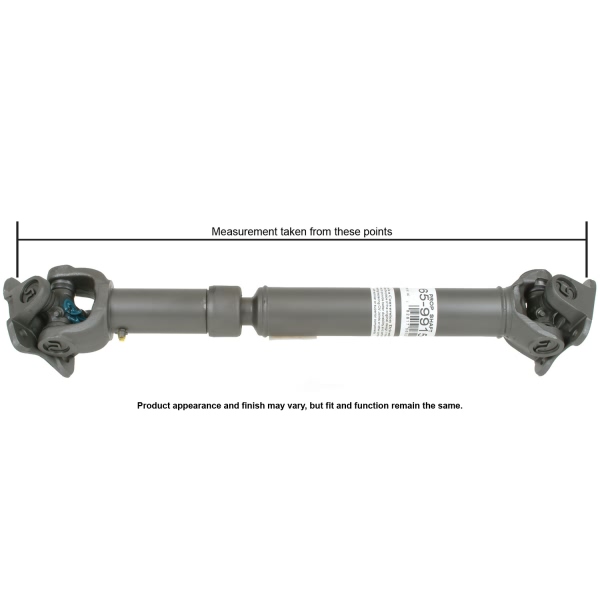 Cardone Reman Remanufactured Driveshaft/ Prop Shaft 65-9915