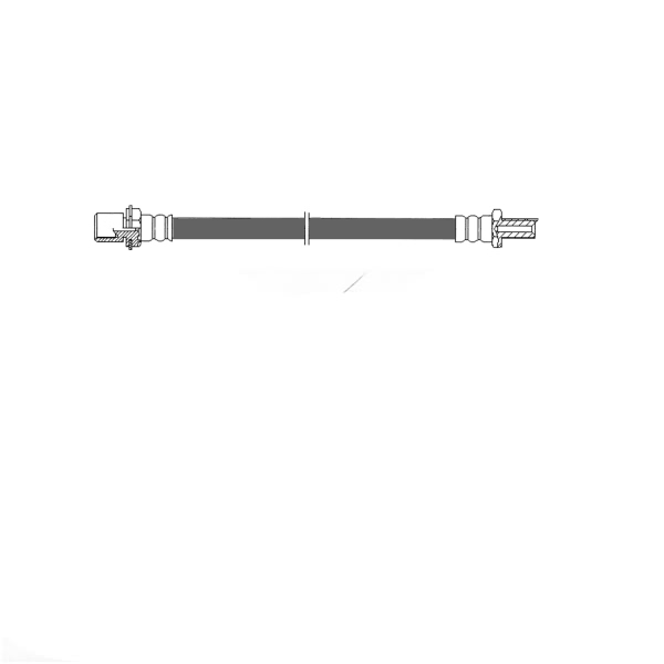 Centric Rear Brake Hose 150.44350