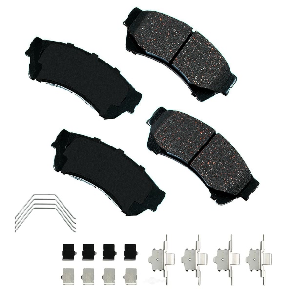 Akebono Performance Ultra Premium™ Ceramic Disc Brake Pad Kit ASP1164A