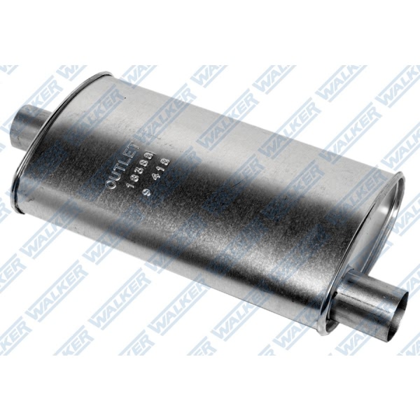 Walker Soundfx Steel Oval Direct Fit Aluminized Exhaust Muffler 18388