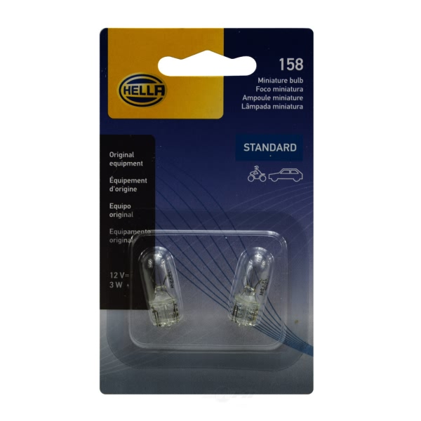 Hella 158Tb Standard Series Incandescent Miniature Light Bulb 158TB