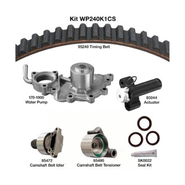 Dayco Timing Belt Kit With Water Pump WP240K1CS