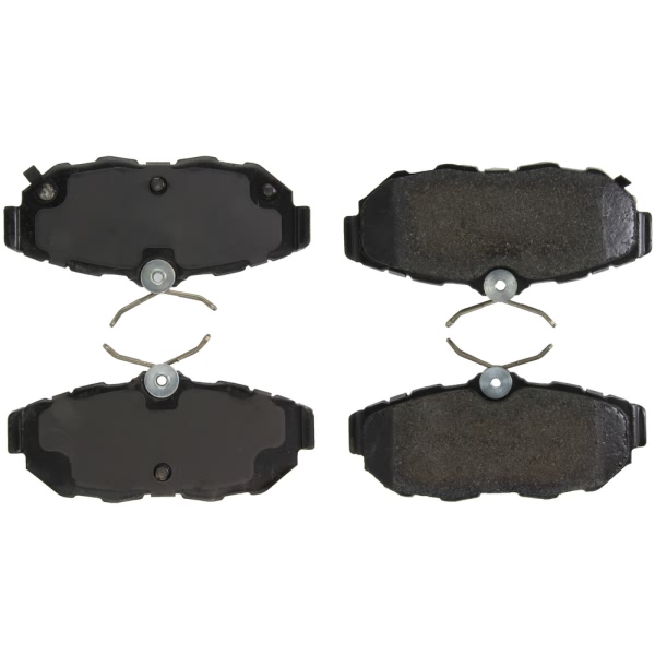 Centric Posi Quiet™ Extended Wear Semi-Metallic Rear Disc Brake Pads 106.14650