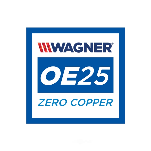 Wagner Quickstop Semi Metallic Rear Disc Brake Pads ZX978A