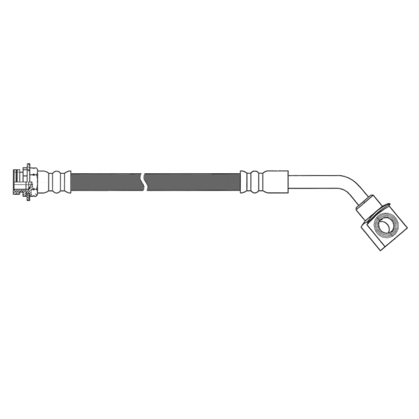 Centric Rear Driver Side Brake Hose 150.62392