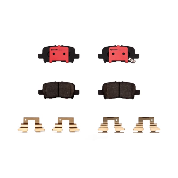 brembo Premium Ceramic Rear Disc Brake Pads P28057N