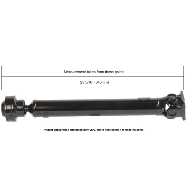 Cardone Reman Remanufactured Driveshaft/ Prop Shaft 65-3500